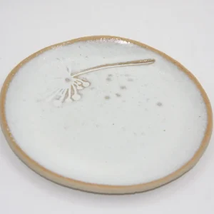 Seramik Çiçek Pasta Tabağı