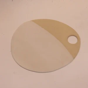 Beyaz Dekoratif Kesme Tahtası