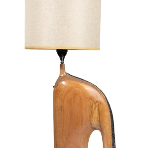 Küçük Abajur Meşe Ağacı Mom Boncuklu