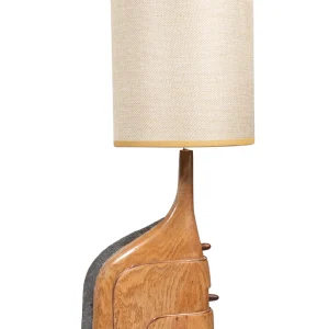 Büyük Abajur Meşe Ağacı Mom Boncuklu